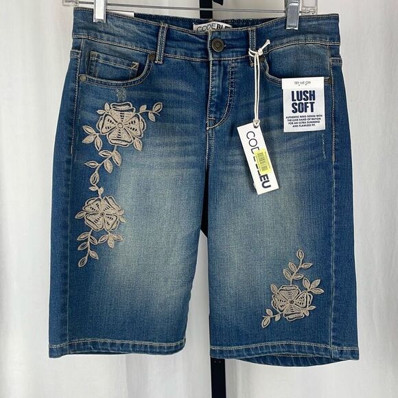 NWT Code Bleu Chelsea Tummy Panel Bermuda Shorts 6P - Picture 9 of 12